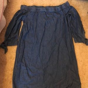 Off the shoulder dress